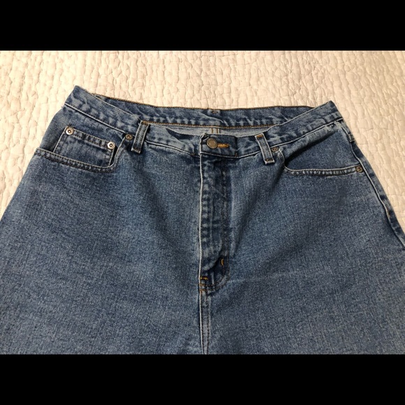 CLEARANCE Vintage Member’s Mark 90’s High Waist Tapered Leg size 14 Mom Jeans - Picture 3 of 6